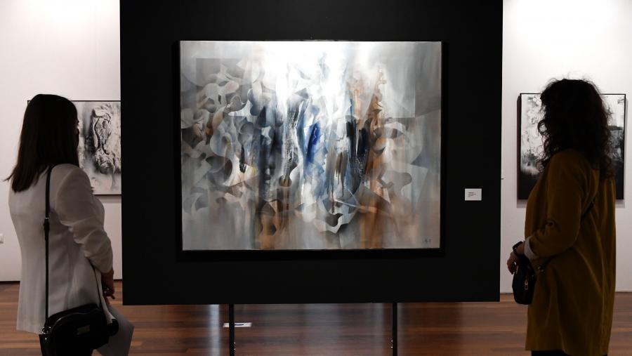 Imaxe de arquivo dunha exposición. FOTO: Santi Alvite