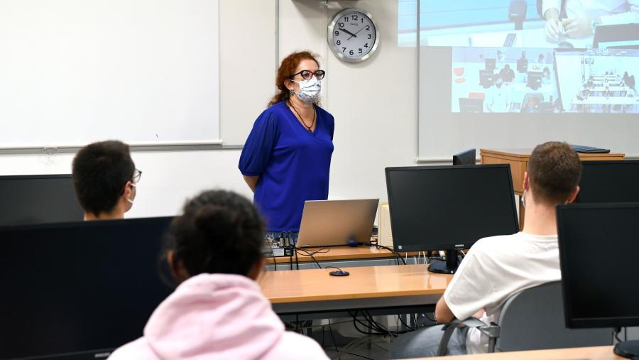 Elena Vázquez Cendón é profesora de Matemática Aplicada na USC. FOTO: Santi Alvite