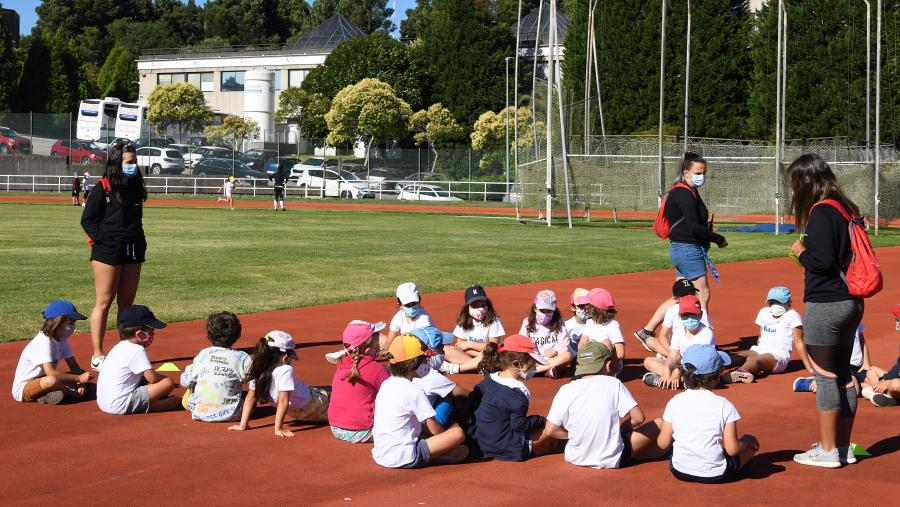 Esta edición do Verán CampUSC manterá unha serie de medidas implantadas xa o pasado curso para facer fronte á actual situación sanitaria. FOTO: Santi Alvite