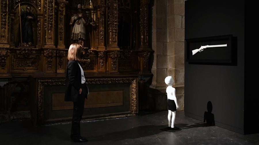 A narrativa en torno ao corpo é o eixo da mostra. FOTO: Santi Alvite