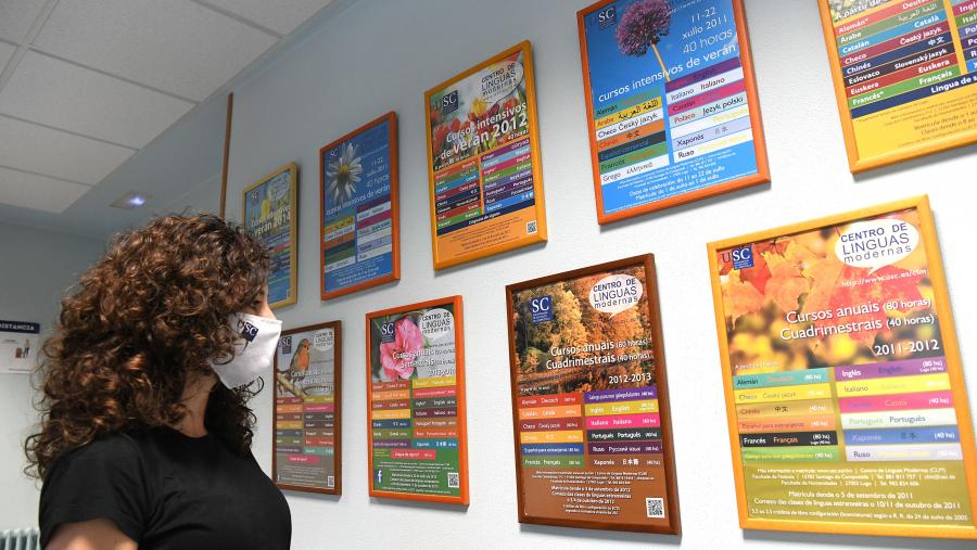 Nos cursos de niveis superiores ao nivel inicial admitiranse só persoas que teñan coñecementos previos destas linguas, que serán comprobados no test de nivel do CLM, para que os grupos sexan homoxéneos. FOTO: Santi Alvite