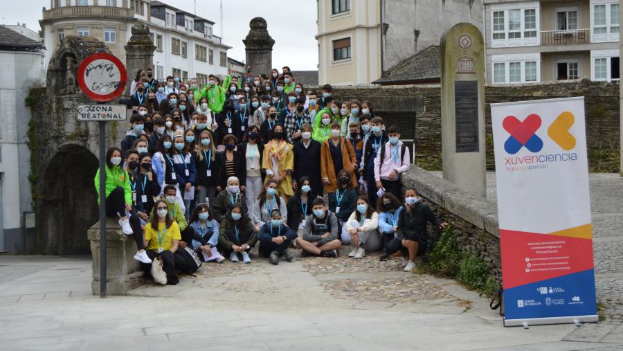 Acto de acollida aos participantes no IX Campus de Verán XuvenCiencia