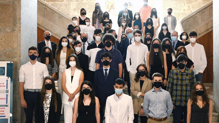 Asistentes ao acto de mellores expedientes