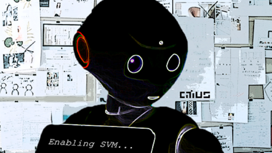 Imaxe alegórica sobre aprendizaxe autónoma