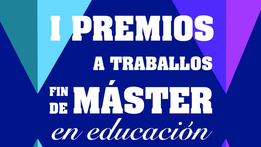 Cartel I Premios TFM Educación 2020-2021
