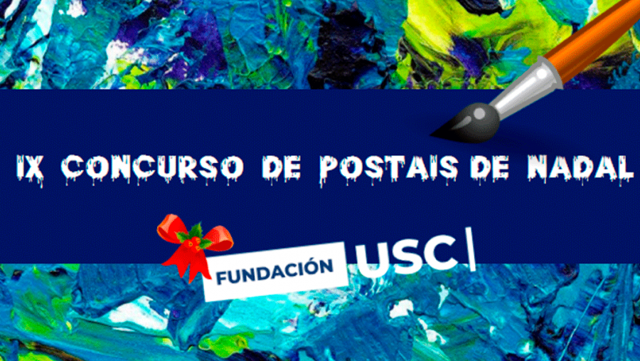 O debuxo gañador tamén formará parte da felicitación de Nadal que enviará este ano a Fundación USC