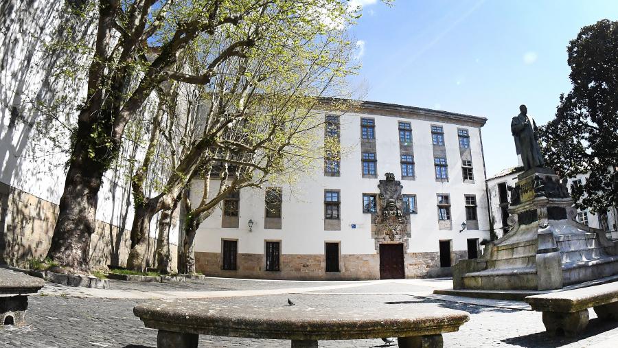 Exterior da Facultade de Filosofía. Foto: Santi Alvite