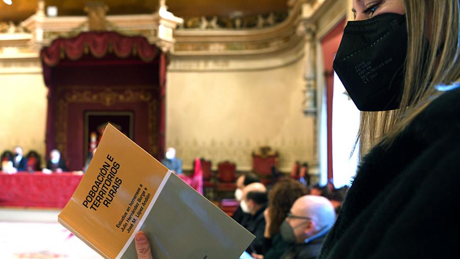 Presentación do libro 'Poboación e Territorios Rurais'. Foto: Santi Alvite