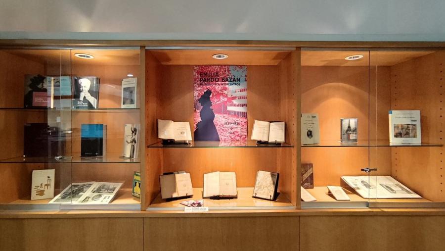 Fondos bibliográficos de Emilia Pardo Bazán, na biblioteca Intercentros