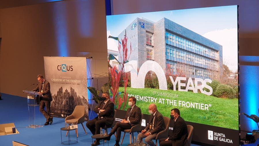 José Luis Mascareñas intervindo no acto inaugural 