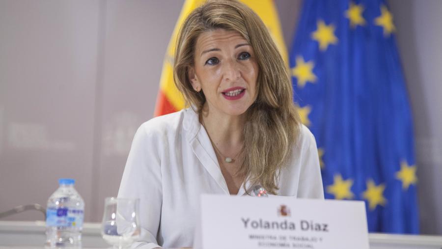 Dna. Yolanda Díaz. Ministra de Traballo e Vicepresidenta Segunda do Goberno