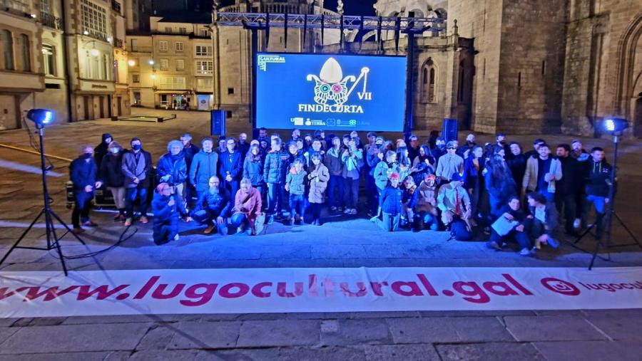 Participantes e organizadores do VII Findecurta