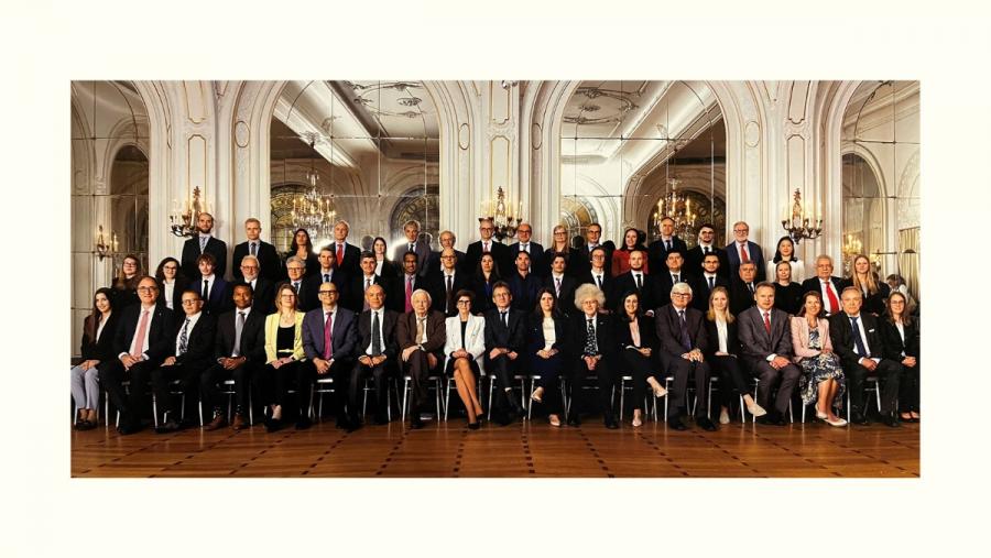 Foto de familia do Honour  Science &  Chemistry organizado polo Consello Europeo da Industria Química