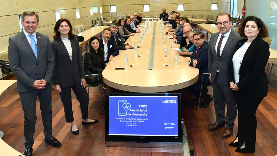 n primeiro termo, de esquerda a dereita, José Miñones, Raquel Yotti, Antonio López e María Rivas. Foto: Santi Alvite