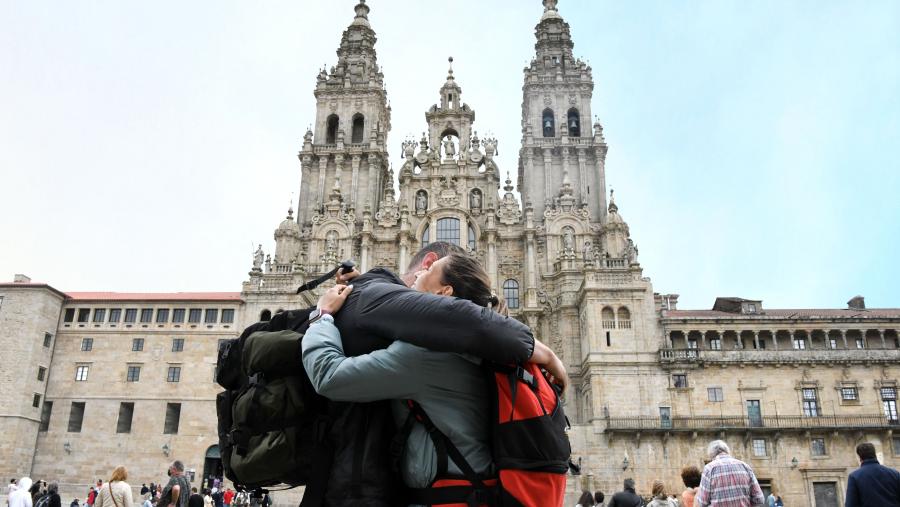 O volume contén a primeira reflexión global da riqueza do patrimonio inmaterial do Camiño. FOTO: Santi Alvite