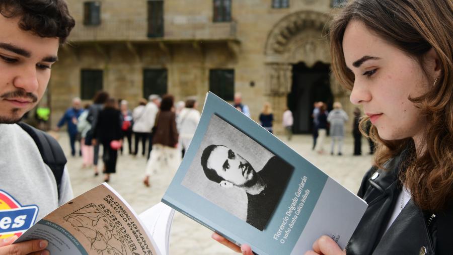 'Florencio Delgado Gurriarán. O soño dunha Galicia Infinda' foi editada polo Servizo de Publicacións da USC. FOTO: Santi Alvite