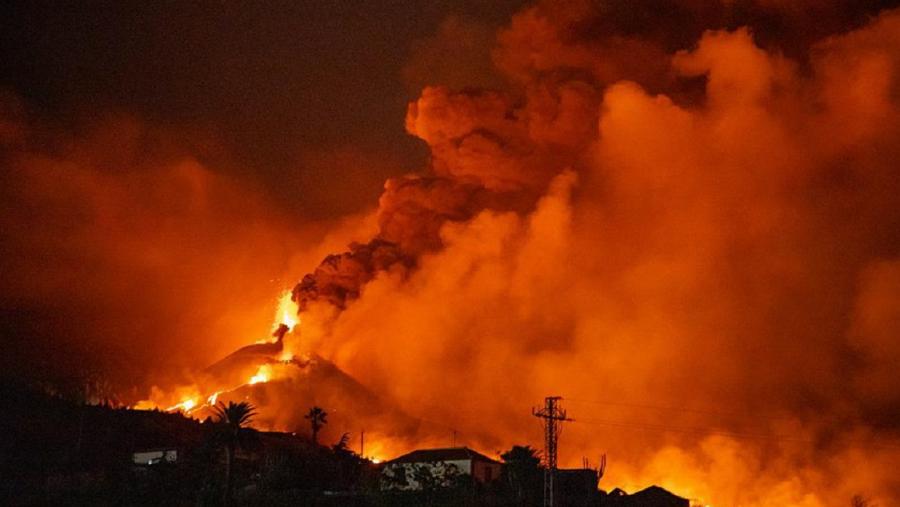 Imaxe de arquivo da erupción na Palma. FOTO: Pixabay 