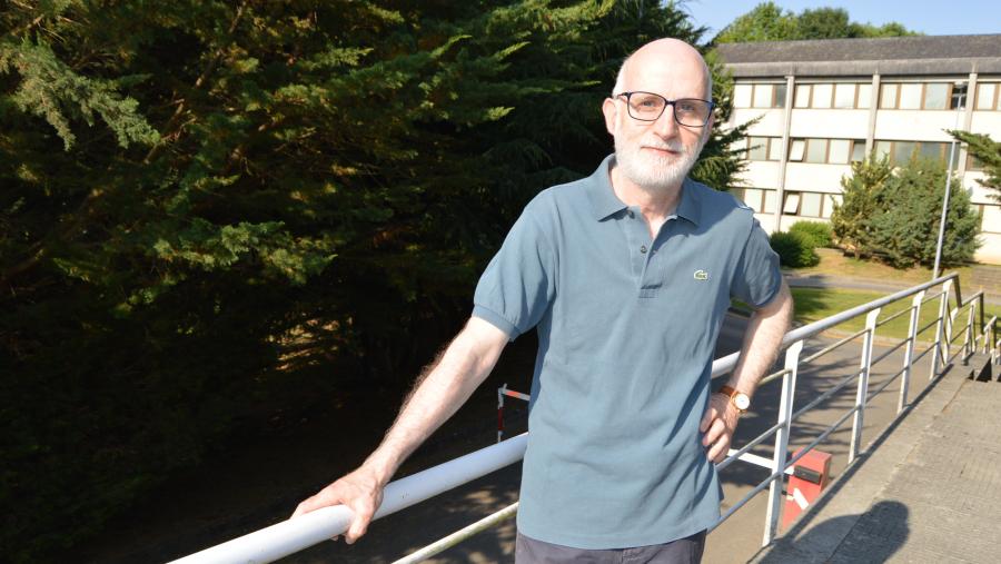 Alberto Rojo Alboreca, na Escola Politécnica Superior de Enxeñaría da USC