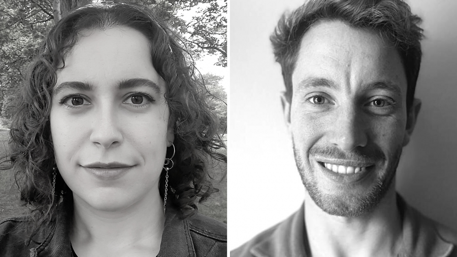 Ángela Arnosa Prieto e Lucas Van der Hauwaert