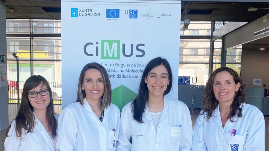 De esquerda a dereita, María Pedrosa, Ana Isabel Rodríguez, Carmen Labandeira e Rita Valenzuela