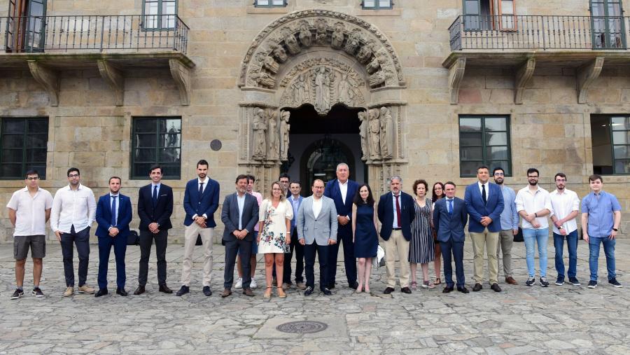 A xuntanza celebrouse na Reitoría compostelán. Foto: Santi Alvite
