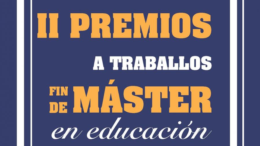 Cartel II Premios TFM Educación 2021-2022