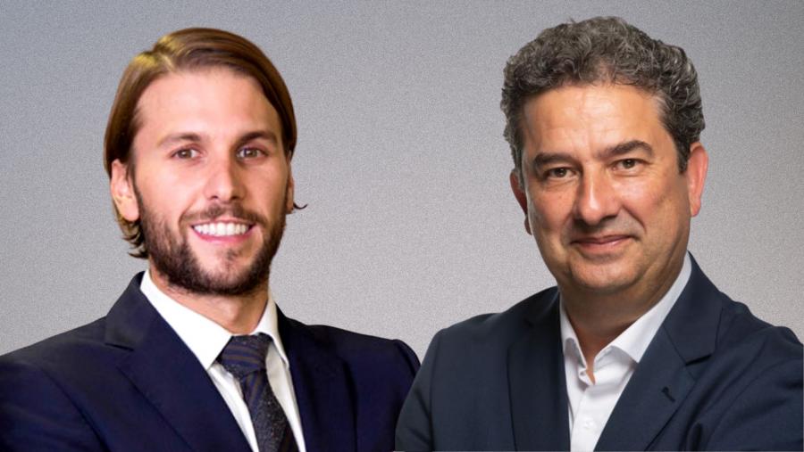 Pablo Castelo Baz (esquerda) e Benjamín Martín Biedma (dereita)