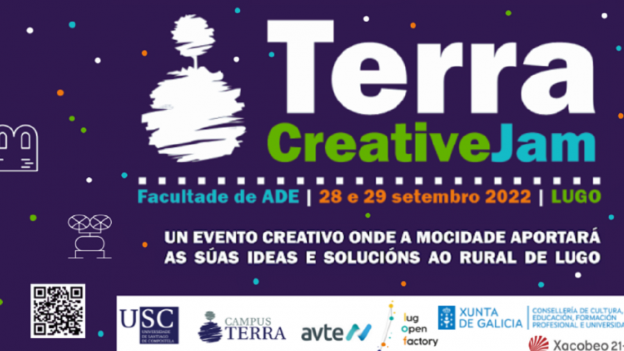 Cartaz promocional do II Terra Creative Jam