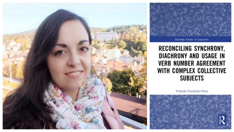 A investigadora Yolanda Fernández recibiu o premio da ESSE pola monografía 'Reconciling Synchrony, Diachrony and Usage in Verb Number Agreement with Complex Collective Subjects'
