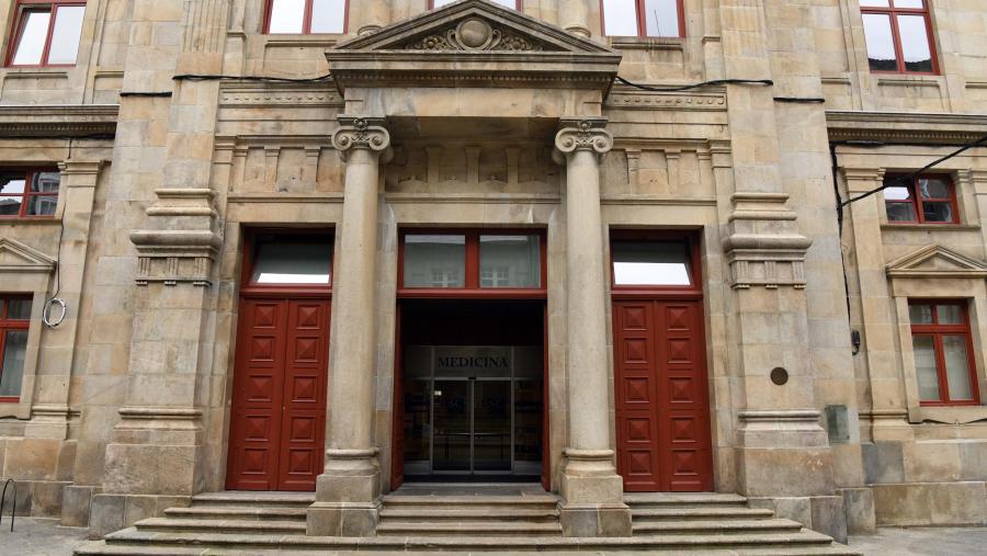 Facultade de Medicina da USC. FOTO: Santi Alvite
