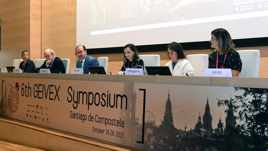 O reitor Antonio López presidiu o acto inaugural. FOTO: Santi Alvite