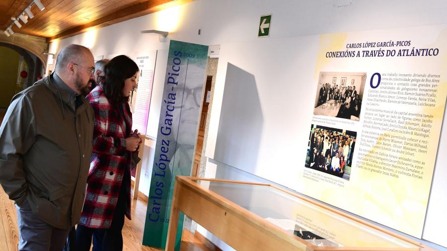 A mostra presenta a singularidade de propoñer unha viaxe visual pero tamén unha paisaxe sonora a través de nove gravacións. FOTO: Santi Alvite