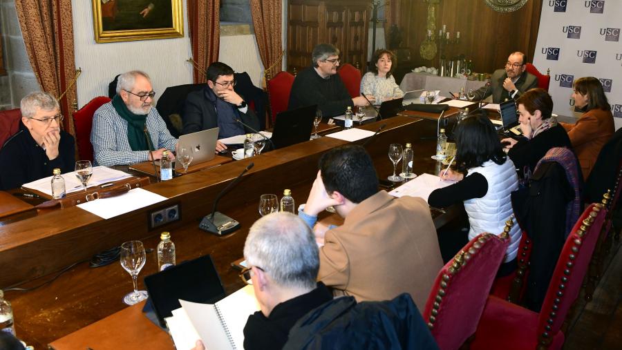 A reunión desenvolveuse no Colexio San Xerome. FOTO: Santi Alvite