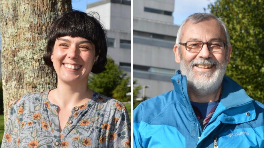 Mar Sobral e Antonio Martínez Cortizas