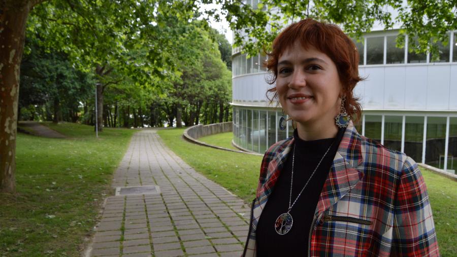 Giselle Vinokur Ferreyro, no Campus de Lugo