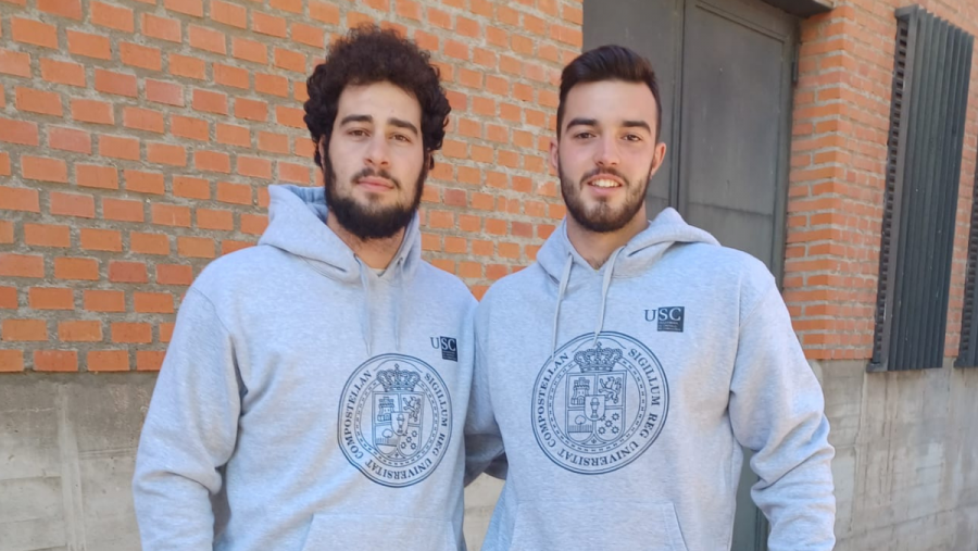 Os judokas Martín Salvado Carrido e  José Iglesias Rodríguez representaron a USC nos Campionatos de España Universitarios