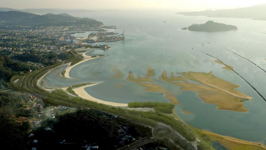 Recreación paisaxística de Lourizán. Foto: ESATC