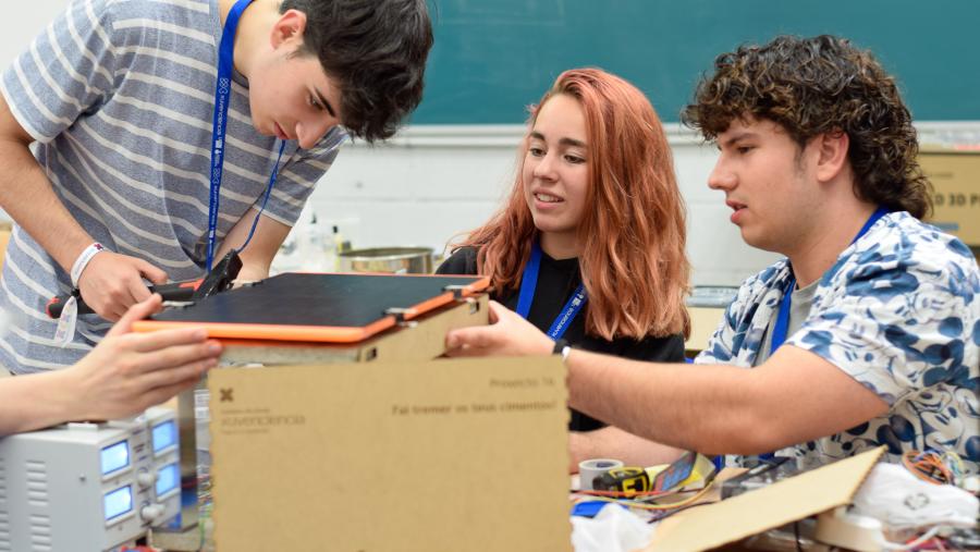 Participantes nunha edición anterior do Campus de Verán XuvenCiencia