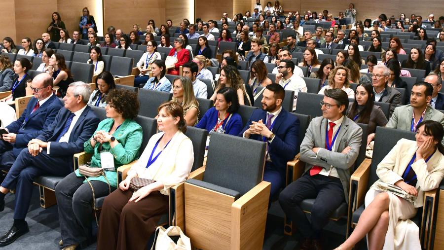 Asistentes ao acto inaugural. FOTO: Santi Alvite