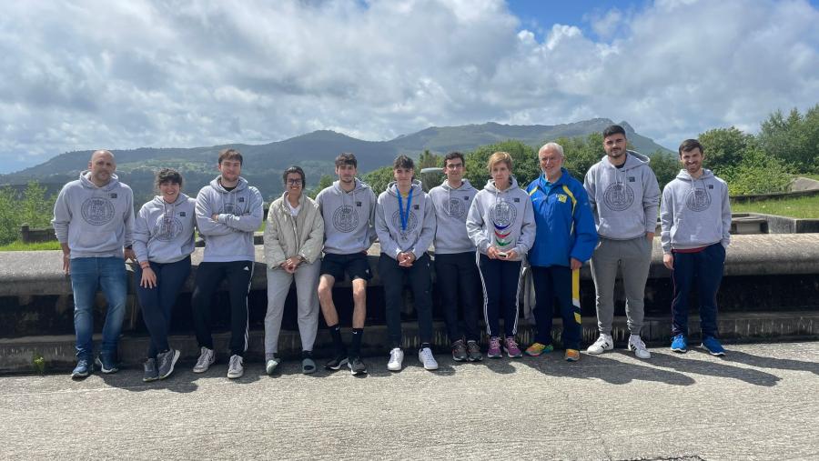 Equipo da USC que participou no Campionato