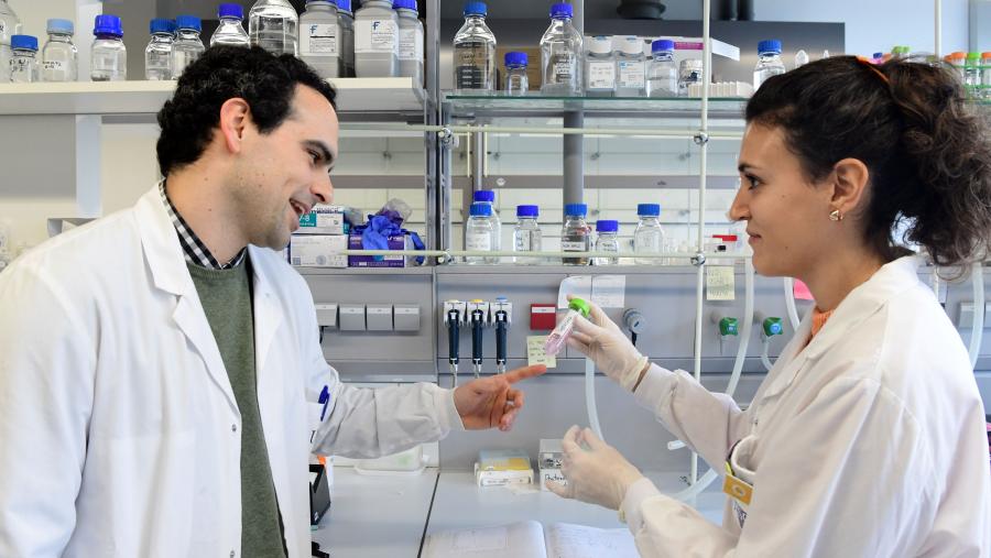 Alberto Fuertes e Marisa Juanes no CiQUS. FOTO: Santi Alvite