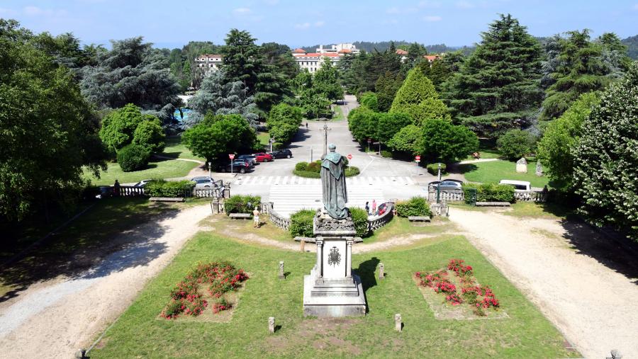 A USC destaca en educación de calidade, igualdade de xénero, vida de ecosistemas terrestres e alianzas para lograr os obxectivos. FOTO: Santi Alvite