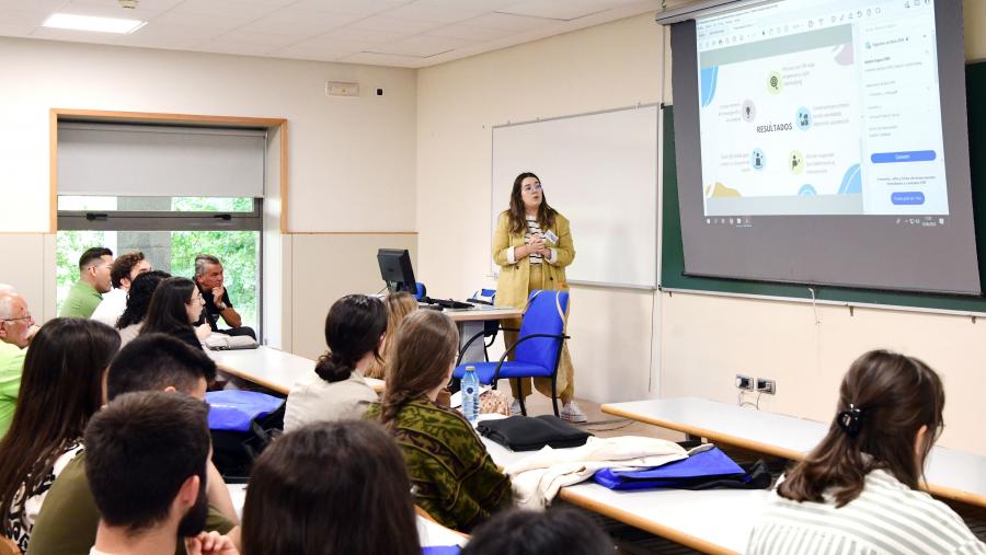 O obxectivo do foro é dar a coñecer as principais temáticas de cada campo de investigación. FOTO: Santi Alvite