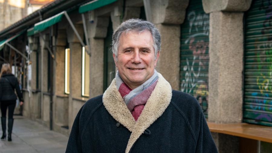 Lourenzo Fernández é ademais director do Centro de Investigación Interuniversitario das Paisaxes Atlánticas Culturais. FOTO: RAG