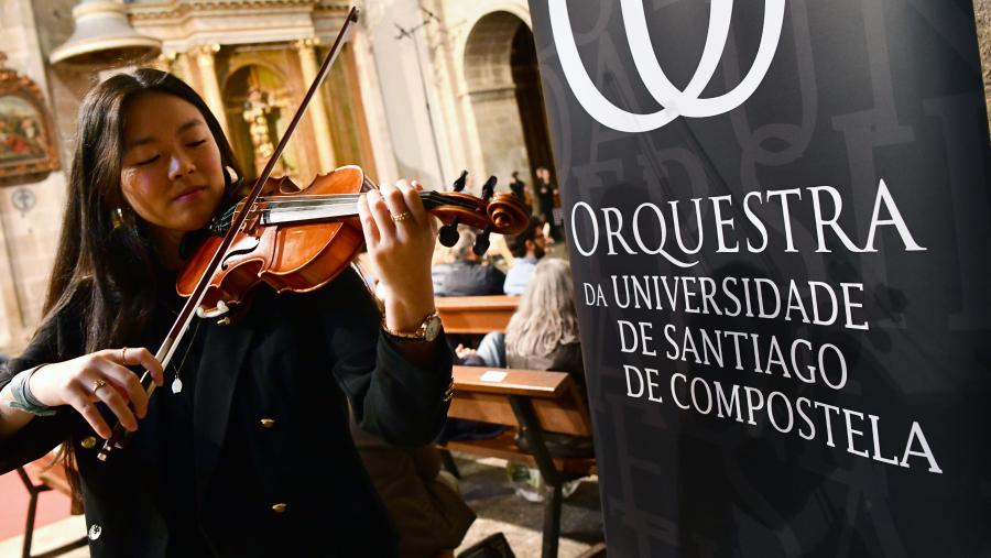 Concerto da OUSC na Igrexa da Universidade. FOTO: Santi Alvite