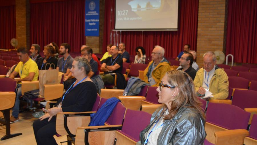 Participantes no LII Seminario de Técnicos e Especialistas en Horticultura, na EPS de Enxeñaría