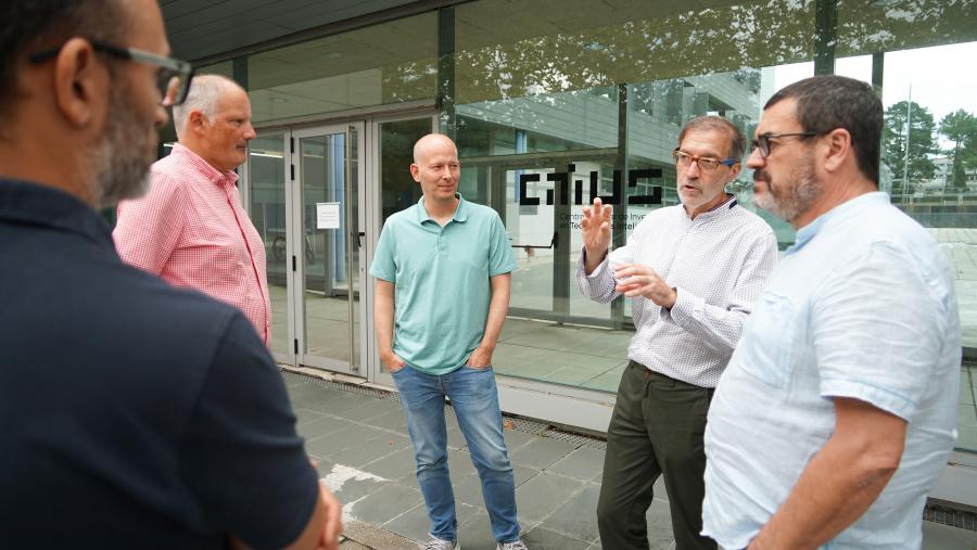 O CiTIUS traballa xa na organización de ECAI 2024, o congreso sobre Intelixencia artificial máis importante de Europa. FOTO: Andrés Ruiz