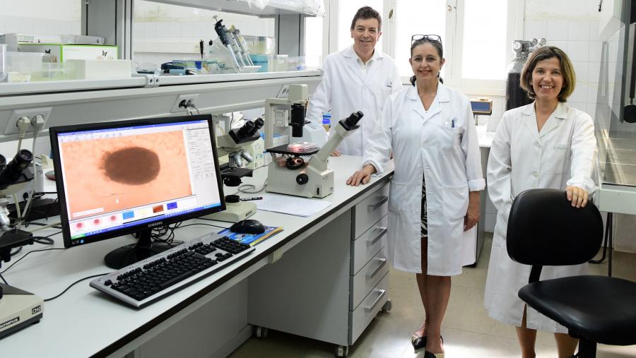 O Laboratorio SNL-LENNART LEVI pertence á Facultade de Medicina e Odontoloxía da USC. FOTO: Santi Alvite 