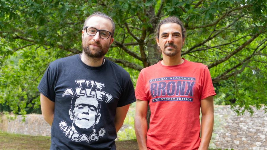 Yassid Ayyad e Pablo Cabanelas