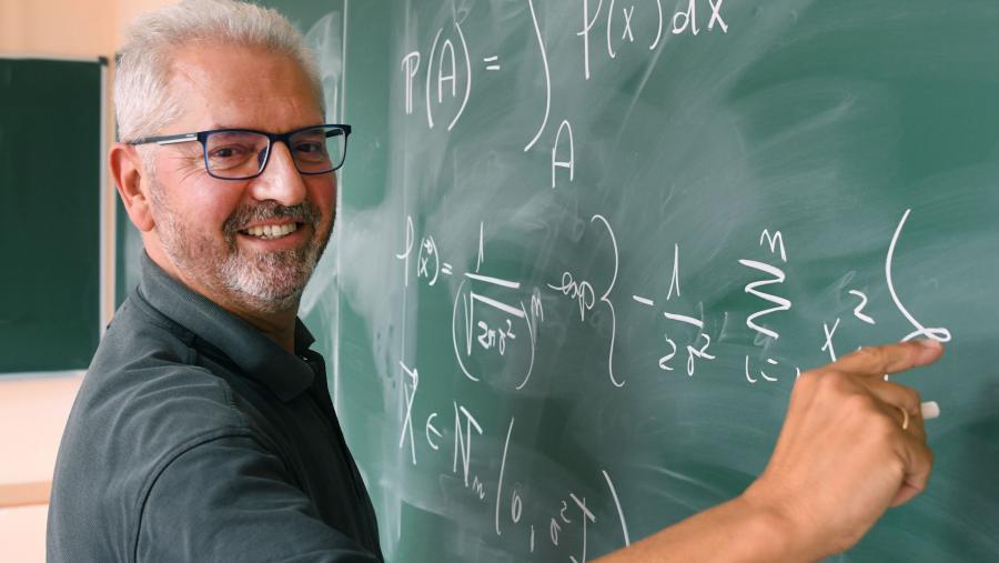 Wenceslao González Manteiga foi o primeiro doutor en Estatística de Galicia. FOTO: Santi Alvite